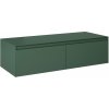 Elita Split Slim skrinka s pracovnou doskou 120x45.8x31.9 cm bočné závesné zelená RE081204057010