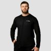 GymBeam Men‘s Basic Long Sleeve T-Shirt Black