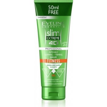 Eveline Cosmetics Slim Extreme 4D Fitness zeštíhlující a zpevňující sérum s chladivým efektem 250 ml