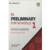 B1 Preliminary for Schools 1 for the Revised 2020 Exam Student's Book without Answers