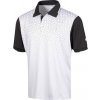 Detské golfové tričko Island Green Geometric Grade Biela 9-10 rokov