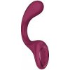 Satisfyer G For Goddess 2 (Wine Red), duálny vibrátor pre ženy