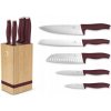 Berlingerhaus Bamboo so stojanom Leonardo 6 ks
