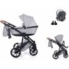 JUNAMA Space + Cybex Aton B2 i-Size 01 light grey 2022