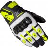 Rukavice G-CARBON, SPIDI (biele / čierne / žlté fluo, veľ. M)