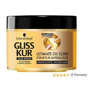 Gliss Kur Ultimate Oil Elixir intenzívna regeneračná maska proti lámavosti vlasov 200 ml