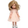 Oblečenie pre bábiku Paola Reina Amigas 32 cm – mušelínové šaty broskyňovej farby