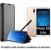 Púzdro Luxria Clear View Huawei: Mate 10 Lite Čierne