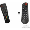 Senior Mascom MC550T, MC550, MC525T, MC510T, Optex ORT8841, Gogen DVB-T137TU náhradný diaľkový ovládač pre seniorov