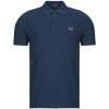 Fred Perry Polokošele s krátkym rukávom THE FRED PERRY SHIRT Modrá