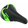 Detské sedlo na bicykel s objímkou JET SELLE BMX KIDS čierno-zelené