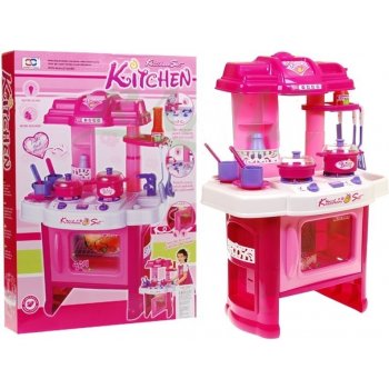 Kindersafety kuchynka ružová Kitchen set