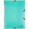 Exacompta Pastel PP Spisové dosky s gumičkou A4 - zelené