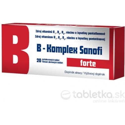Zentiva B-Komplex Forte 20 draže