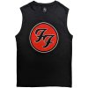 Rock Off tielko Foo Fighters FF Logo Čierna