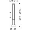 OLIGO Glance závesné LED svietidlo 1-pl., kašmír - G42-883-20-51
