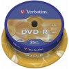 VERBATIM DVD-R(25-Pack)Spindl/MattSlvr/16x/4.7GB