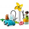LEGO® DUPLO 10985 Veterná turbína a elektromobil