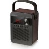 CARNEO F90 FM rádio, BT reproduktor, black/wood 8588007861890 Carneo