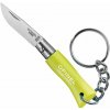 OPINEL 002271 VRI N°02 Kľúčenka Anise vreckový nôž 3,5 cm, svetlozelená, bukové drevo