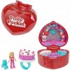 Polly Pocket k 80. výročiu Mattel Výročný kompaktný set s prsteňom