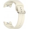 ESES Silikonový řemínek pro Samsung Galaxy Watch 4, 5, 6, 7, FE - Béžový, OneClick 1530006252