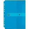Herlitz Easy Orga A4 plastový obal s cvočkom a eurodierovaním priehľadný modrý