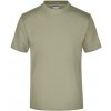 James&Nicholson Unisex tričko JN001 Khaki L