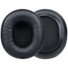 Náhradné náušníky pre slúchadlá Audio Technica ATH-M60X - Čierne, kožené