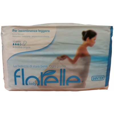 Florelle Lady Extra vložky absorpčné jednotlivo balené 10 ks