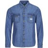 Guess Košele s dlhým rukávom REGULAR LS DENIM SHIRT Modrá