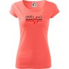 Cycling ekg - Dámske tričko Pure - XS ( Korálová )