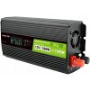 Green Cell INVGC12P500LCD 12V/230V, 500W/1000W - čistá sinusoida s LCD displejem