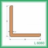 KODREFA Vonkajšia rohová lišta 60 x 60 mm, smrek L6060 /2,5 m/ – cena za ks
