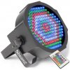 BeamZ LED FlatPAR Reflector with IR 154x 10 mm RGBW DMX