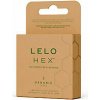 LELO HEX Condoms Organic (3ks), organické ultra tenké kondómy
