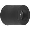 CAIS Doraz brány na priskrutkovanie END-L veľký 39x39 mm, gumový a pozinkovaný