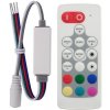 Kontrolér pre RGB led pásy, rádiový 5-24V/5A