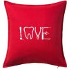 Love zubár - Vankúš 50x50 - 50x50 - Vrátane výplne ( Červená )