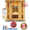 HEALTHLAND Infrasauna DeLuxe 4004 Carbon 644004KC