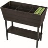 Keter Urban Bloomer 48L truhlík 82 x 37 x 78 cm 233062 hnedý