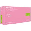 Mercator Medical Nitrylex PINK Nitrile Examination & Protective Gloves - jednorázové nitrilové rukavice bezpúdrové ružové, 100 ks S-Small