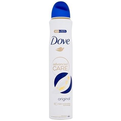 Dove Advanced Care Original 72h antiperspirant s až 72 hodinovou ochranou před potem a zápachem 200 ml pro ženy