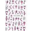 Tenké nálepky na nechty valentínske STZ-CS200