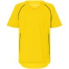 James & Nicholson tričko JN 386K yellow/black