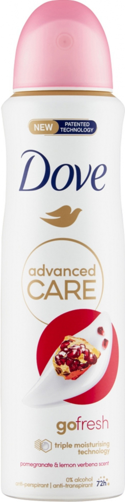 Dove Advanced Care deospray Pomegranate 150 ml