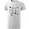 Súhvezdie - Gemini - Blíženci - Klasické pánske tričko vyššej gramáže - XL ( Biela )