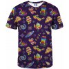 Aloha From Deer Pixel Perfect T-shirt TSH AFD345 Purple XS