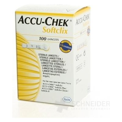 ACCU-CHEK Softclix Lancet 100 lancety do odberového pera 1x100 ks