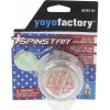 Yoyofactory LED Spinstar - Clear Body/Red Print/Red Light one size